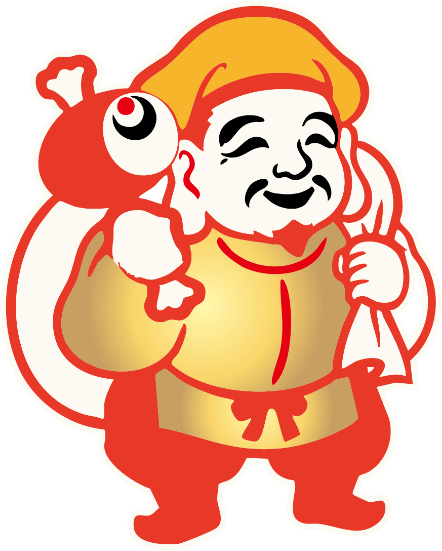 大黒天のイラスト